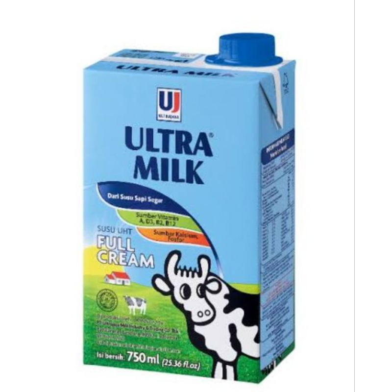 

SUSU UHT ULTRAMILK FULL CREAM 750ML