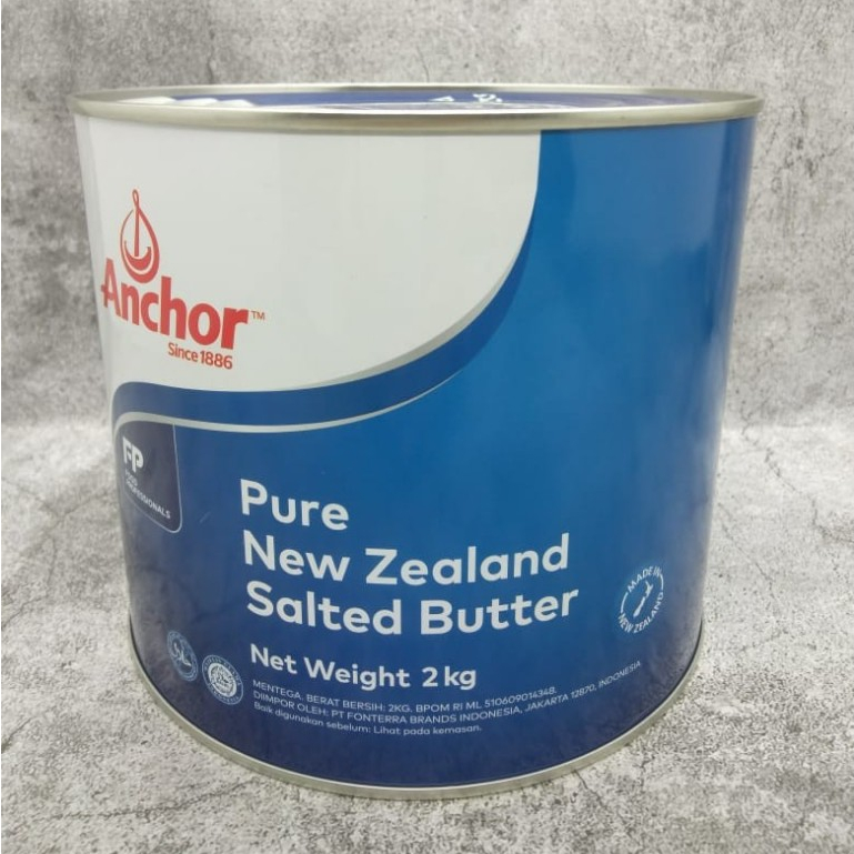 

Anchor Pure New Zealand Salted Butter Repackage