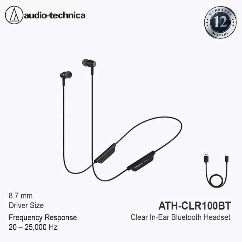 Lifestyle Earphone Audio Technica ATH-CLR100BT