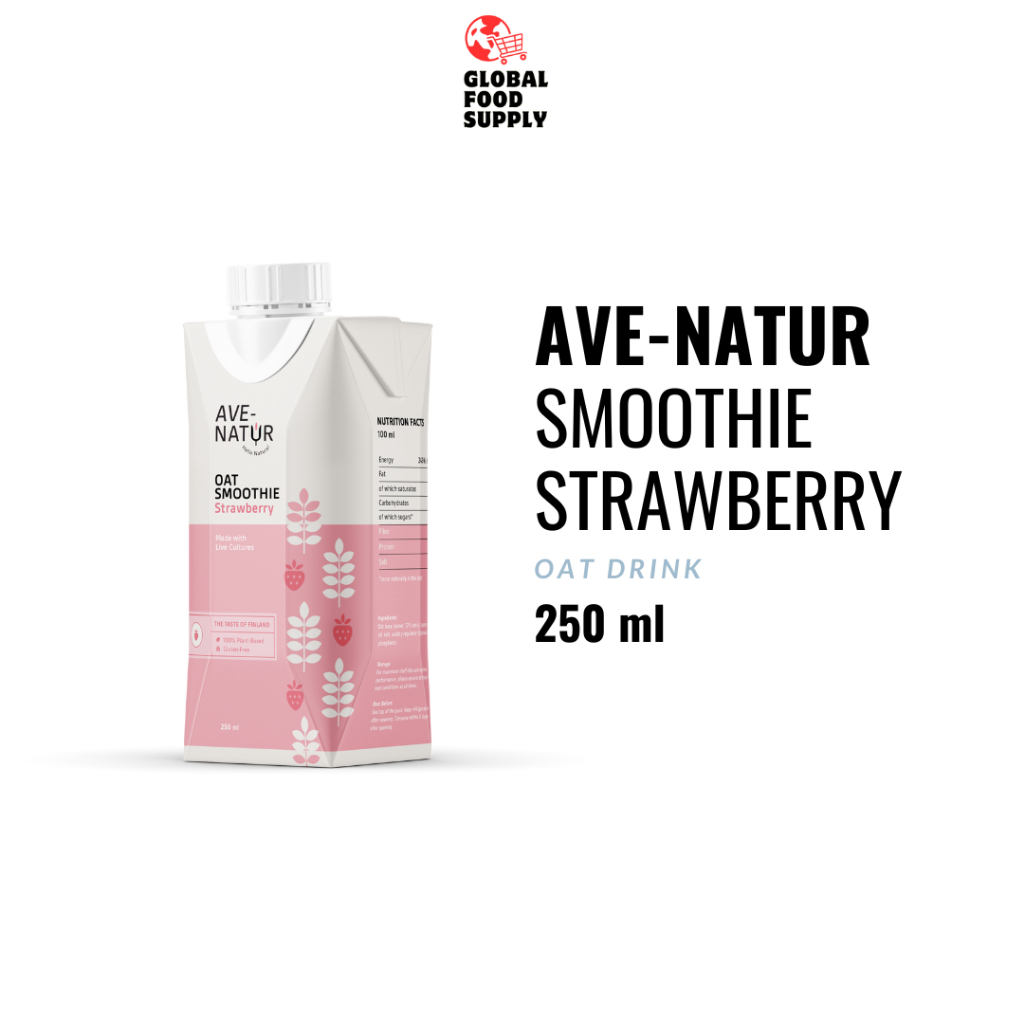 

Ave - Natur Oat Smoothie Strawberry 250 ml