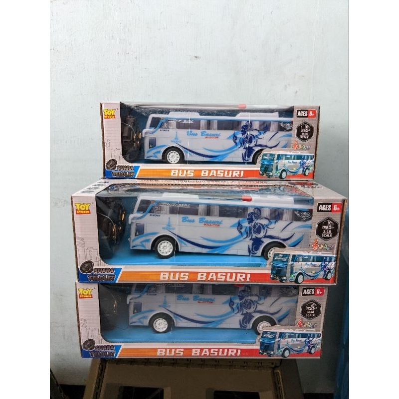 Mainan RC Bus Basuri telolet