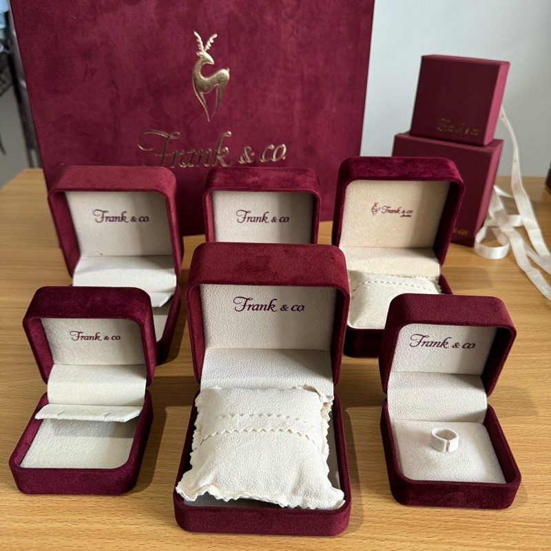 Box Kotak Frank & Co - Jewelery Box Anting, Gelang, Cincin, Kalung