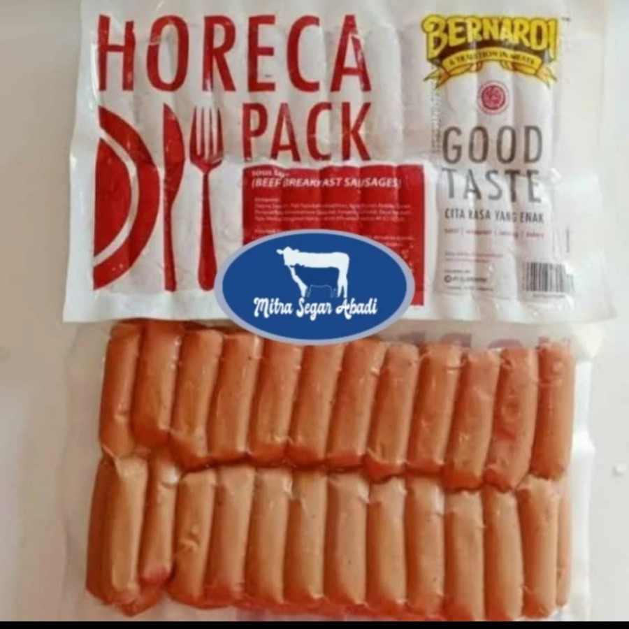 

Bernardi Sosis Sapi Breakfast 1kg