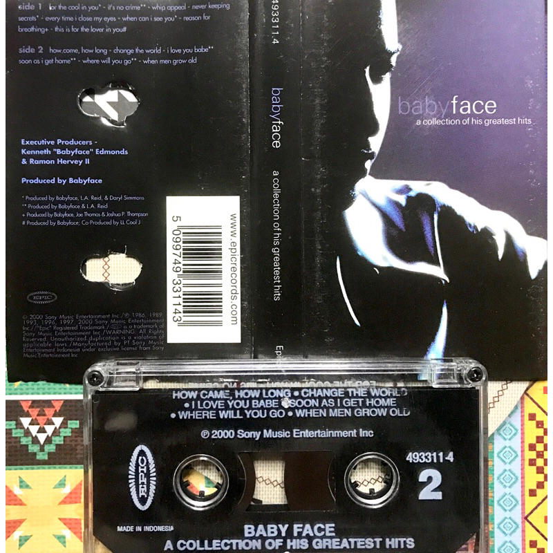 KASET PITA BABY FACE GREATEST HITS