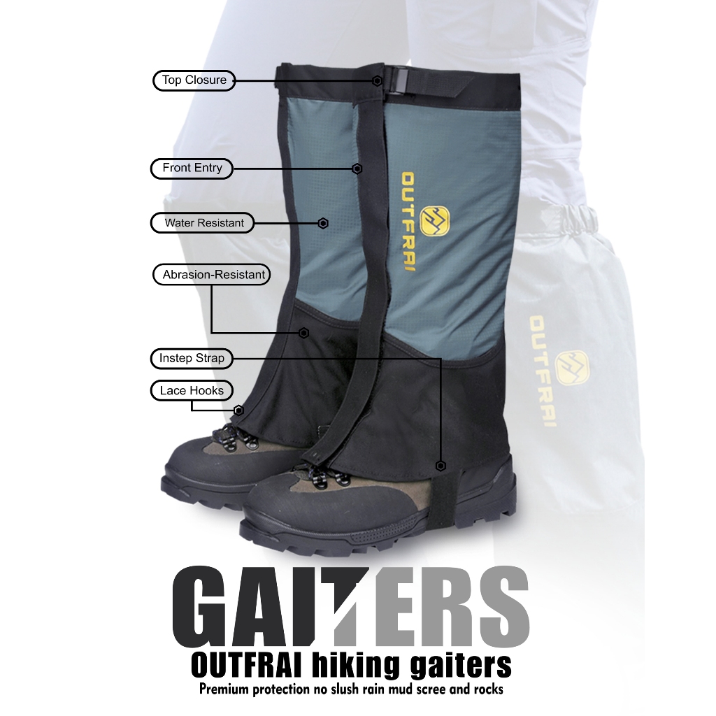 Gaiter Pelindung Kaki Geiter Outdoor Outfrai Waterproof