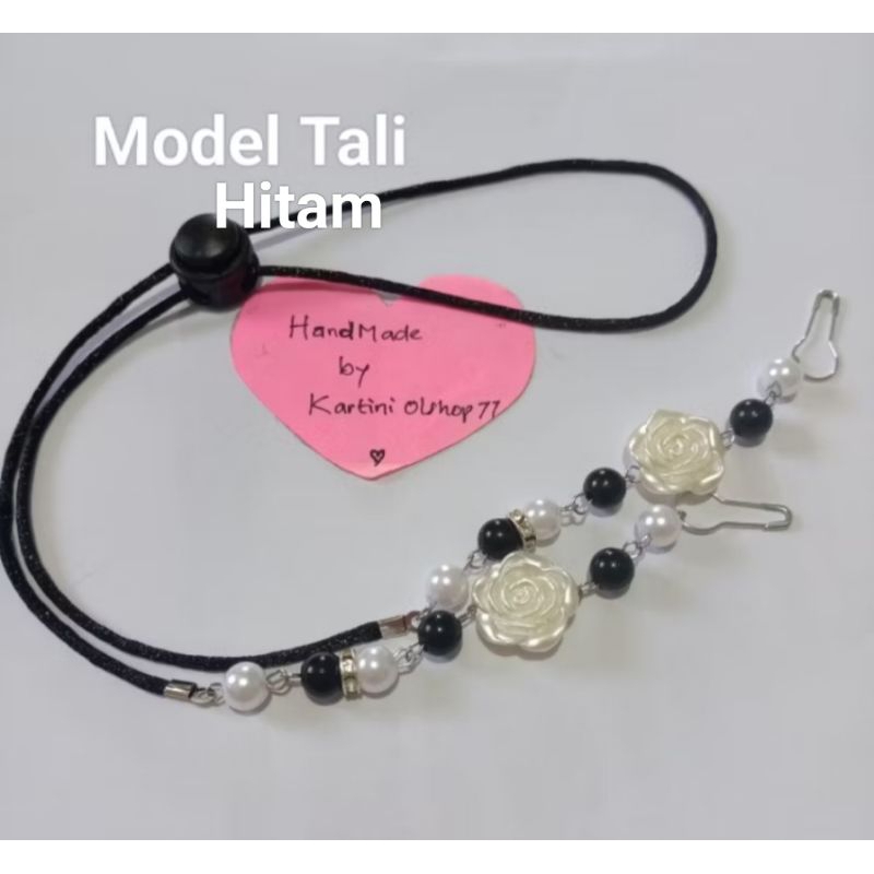 STRAP MASKER//Kalung Masker Mutiara Hijab//Pengait Masker