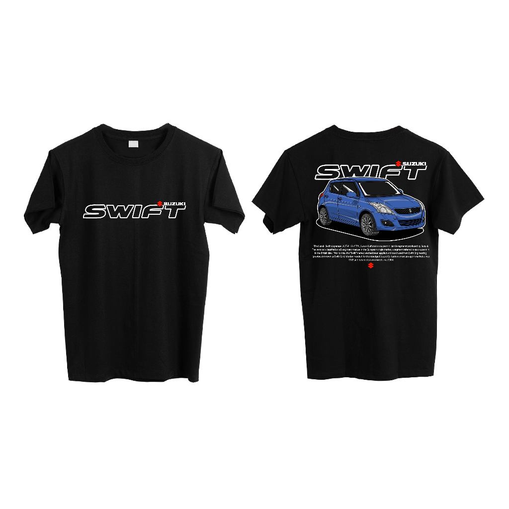KAOS HONDA SUZUKI SWIFT / TSHIRT SUZUKI SWIFT KUALITAS PREMIUM