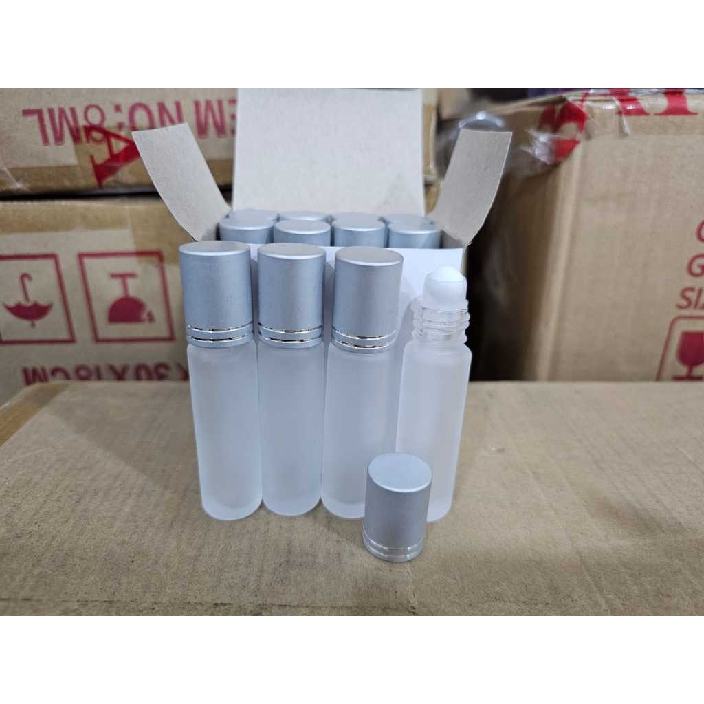 (1 PCS) DOFF 8 ML TUTUP SILVER PER PCS.BOTOL ROLL ON MODEL DOFF 8 ML TUTUP SILVER