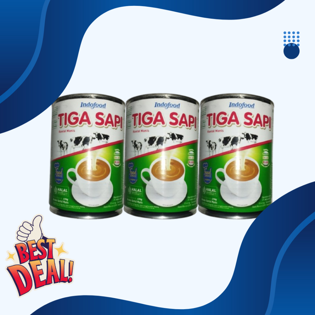 

Susu SKM Tiga Sapi 490gr