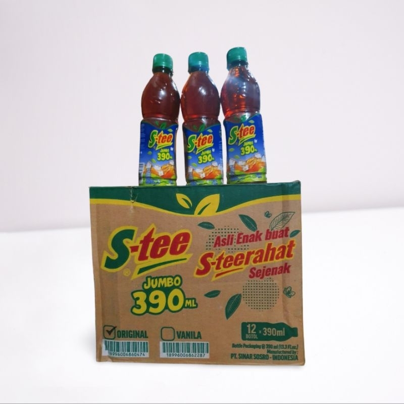 

Teh S-tee | Stee Botol Teh Melati 390ml ( 1 karton 12 botol )