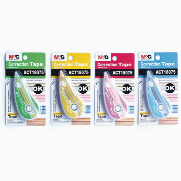 

Correction Tape M&G ACT18075/Pita Koreksi/Tip-Ex Kertas