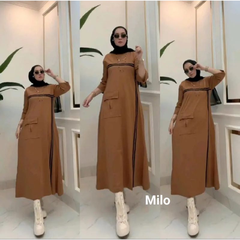 Nabil dress MIDI original by jevanni/MIDI dress terbaru ORI jevanni