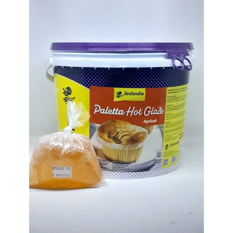 

ZEELANDIA APRICOT JAM/ PALETTA HOT GLAZE REPACK