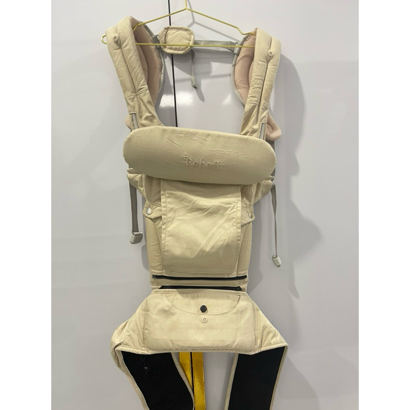 Preloved Gendongan baby Bebefit cream bisa hadap depan