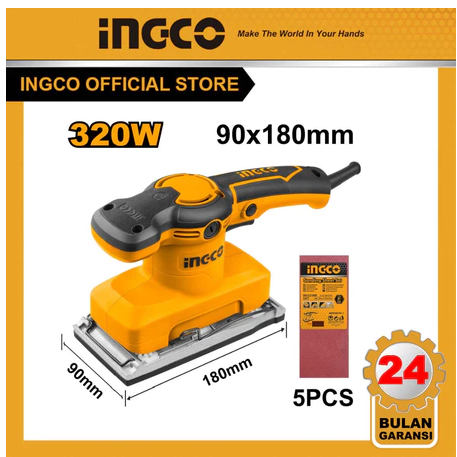 MESIN AMPLAS SANDER PERSEGI PANJANG INGCO FS 3208