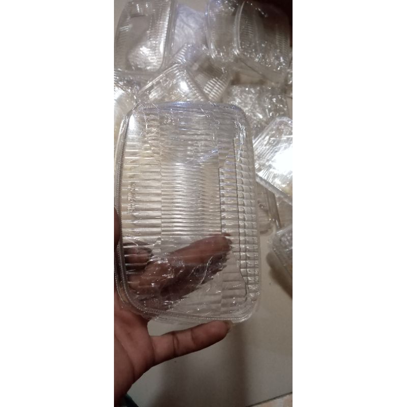 kaca lampu depan oval rx king original lospak