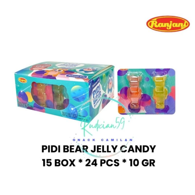 

Ranjani pidi bear box isi 24 pcs