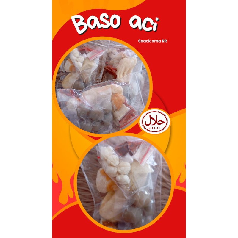 

1 bungkus baso aci garut komplit bumbu
