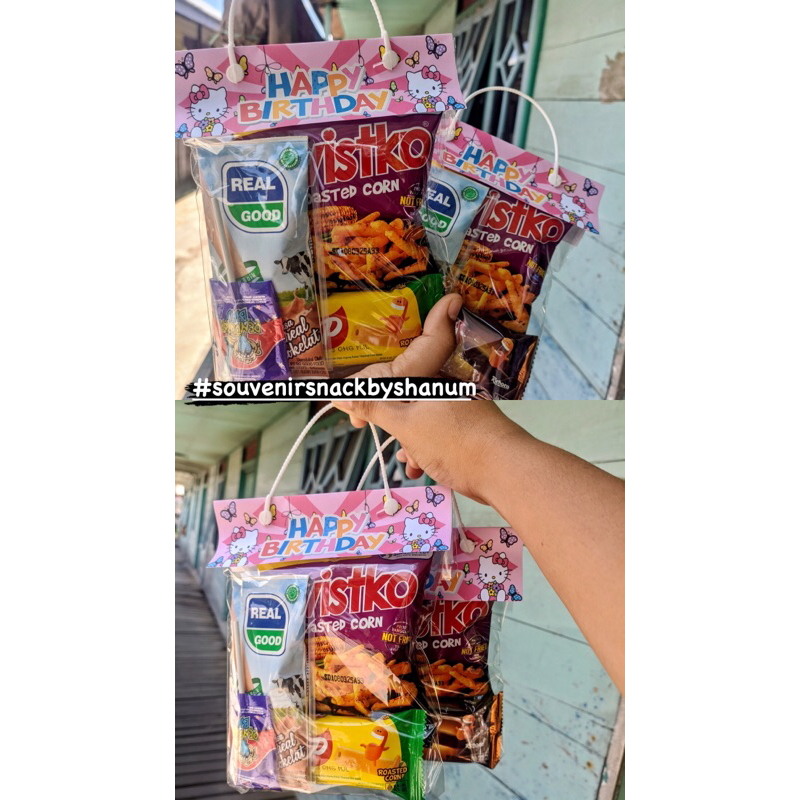 

Bingkisan ulang tahun costum/snack ultah anak/Hampers anak
