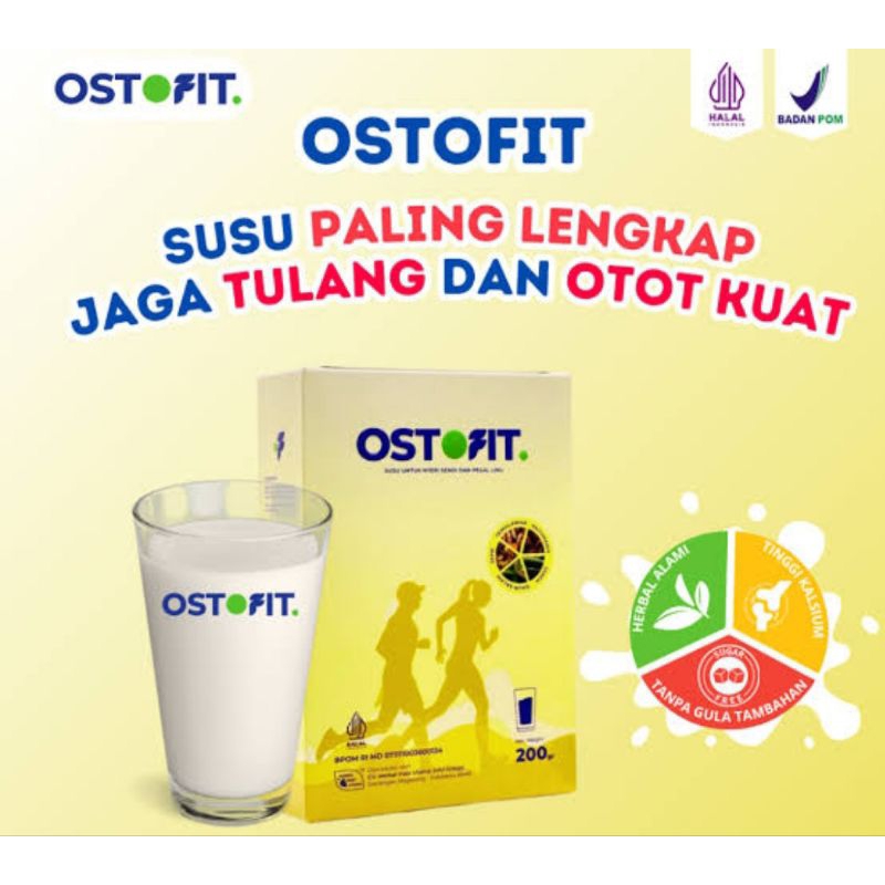 

Promo susu ostofit asli ostofit original BPOM berkualitas bagus tulang dan sendi