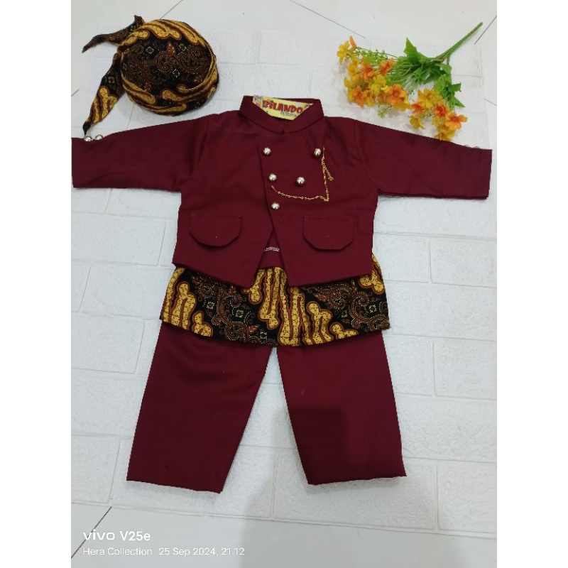 REAL PICT  SETELAN BASOFI BAYI GRATIS BLANGKON