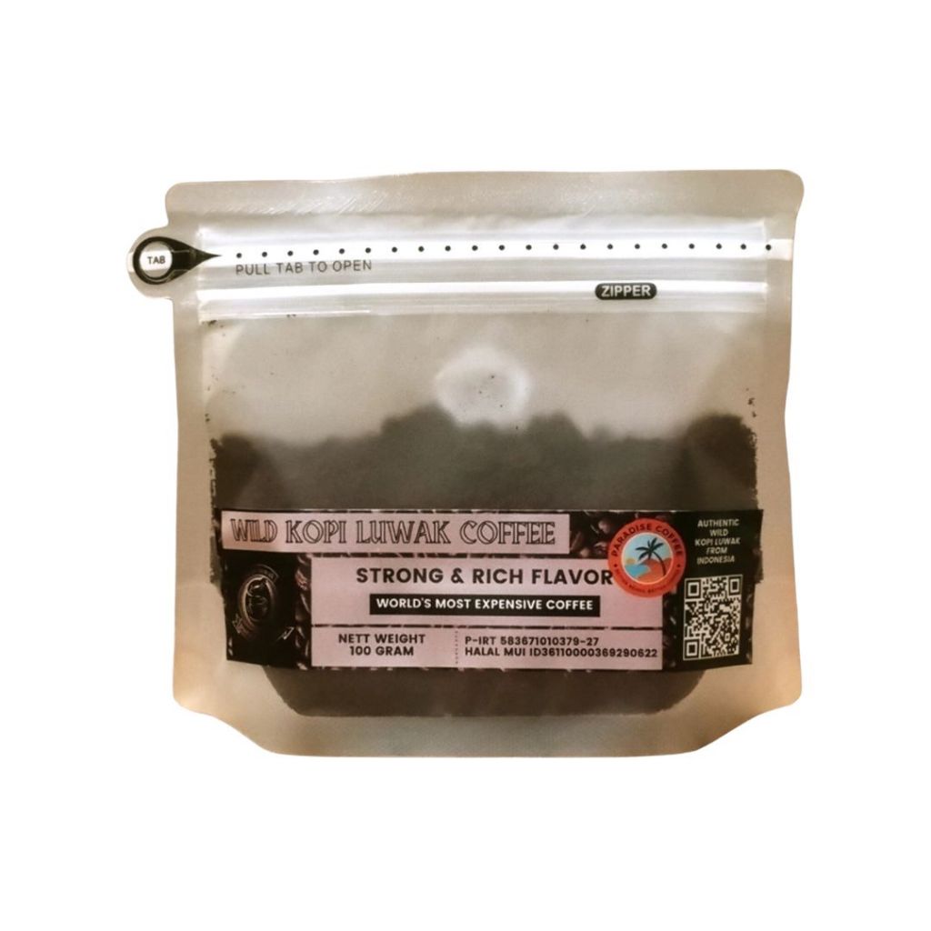 

Kopi Luwak Liar Gayo Highland Arabica 100 gram