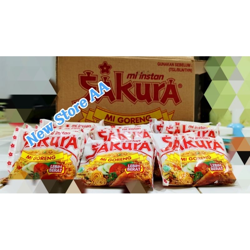 

Mie instan Sakura goreng Halal