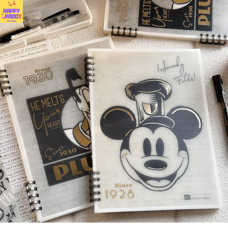 

A5 B5 Disney 100 Original Loose-leaf Notebook 60 lembar / 120 halaman limited edition collection