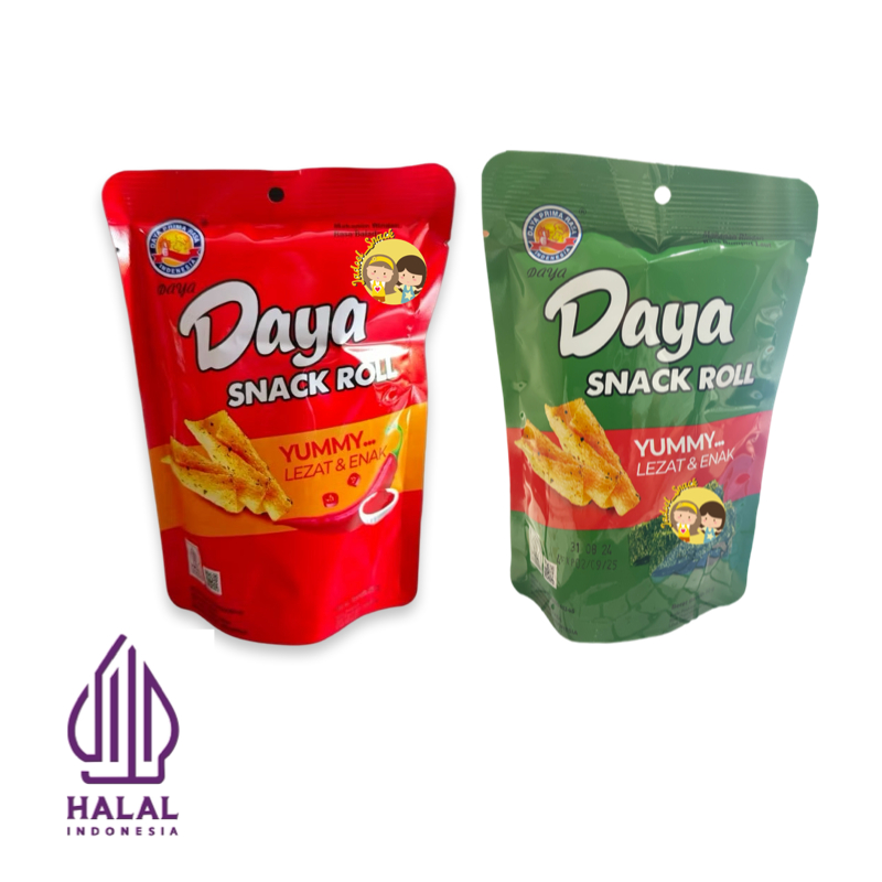 

DAYA SNACK ROLL 30 Gr Rasa Rumput Laut Pedas by Jadoel_Snack