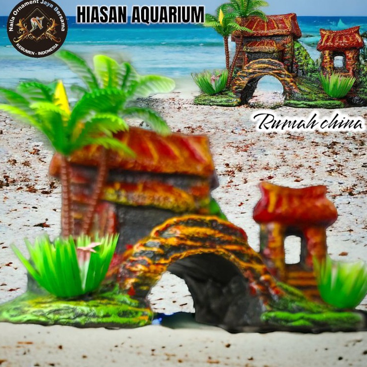 Hot Quality  Hiasan Aquarium  Hiasan Akuarium  Ornamen Aquarium  Dekorasi Aquarium  Aksesoris Aquari