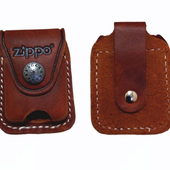 Mega SARUNG ZIPPO KULIT TEMPAT ZIPPO LEATHER CASE