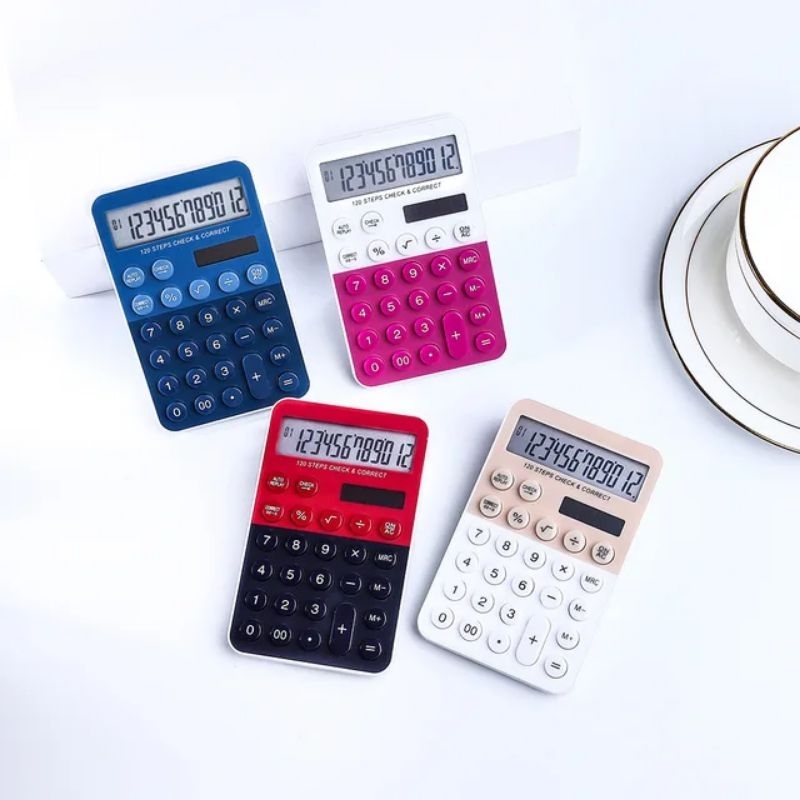 

Kalkulator Calculator Warna 12 Digit Saku Mini Type Ct 1000ii