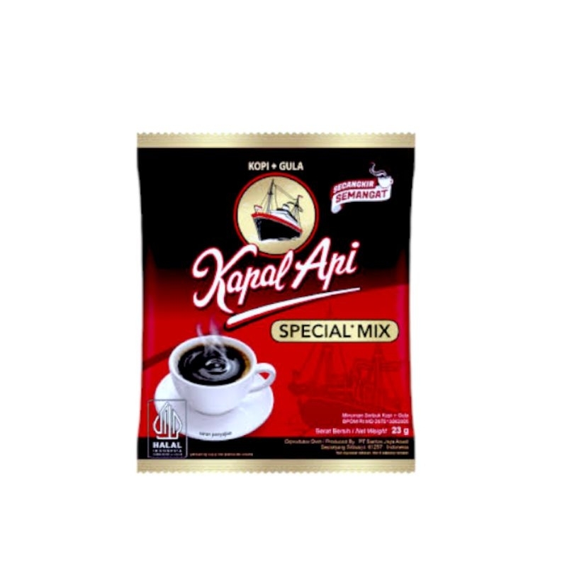 

Kopi Kapal Api Special Mix 23g - 1pcs Coffee