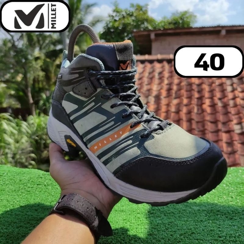 sepatu gunung Millet Triton Mid Gtx 40