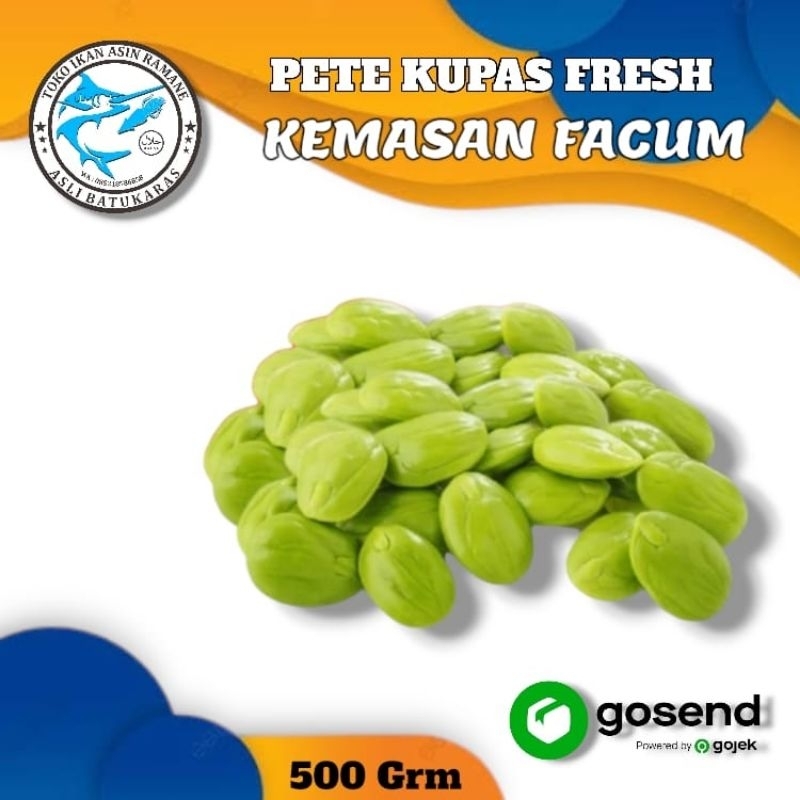

Petai Kupas Pete Kupqs fresh Pete seger Kemasan Vacum
