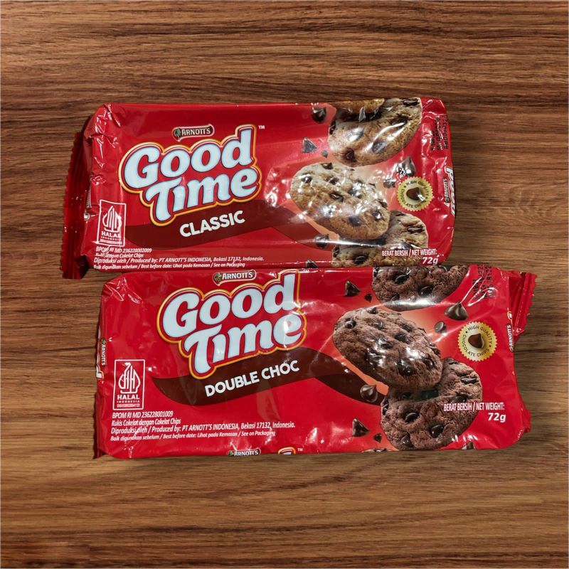 

Good time Cookies 72gr