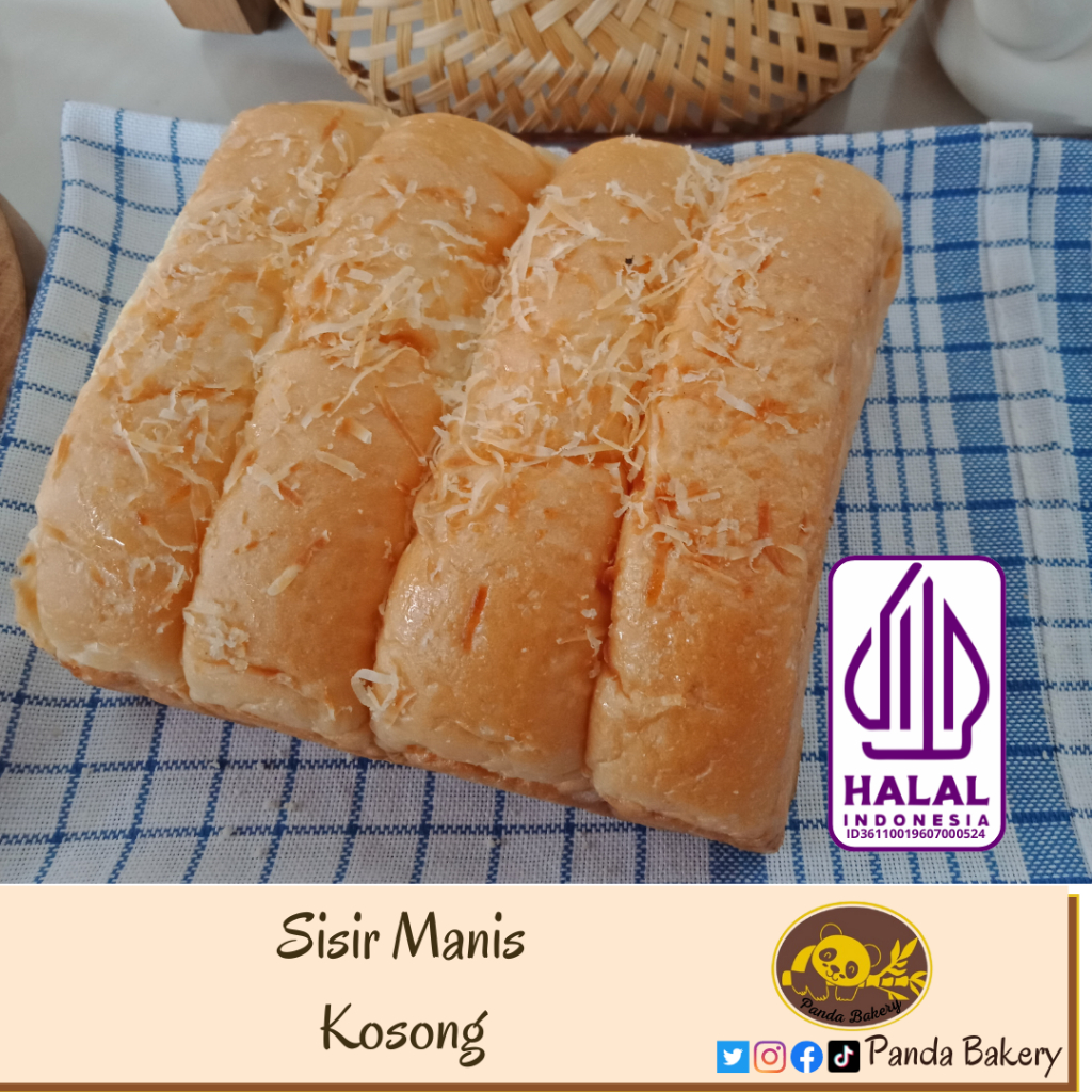 

Roti sisir keju manis kosong