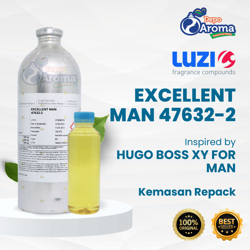 PARFUM BIBIT MURNI - EXCELLENT MAN 47632-2 - REPACKING - LUZI
