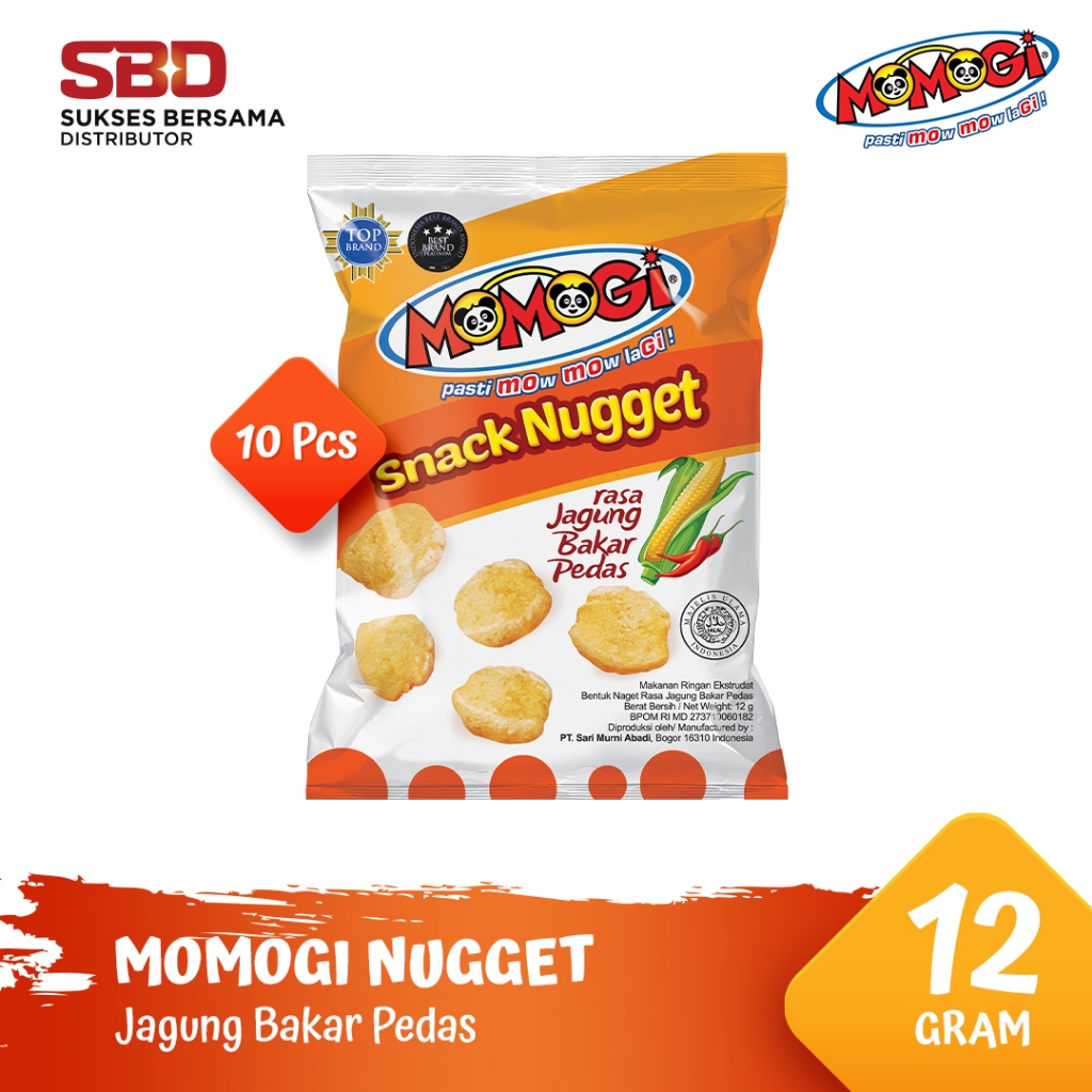 

Momogi Nugget - Jagung Bakar Pedas [1 Pack @ 10 Pcs]