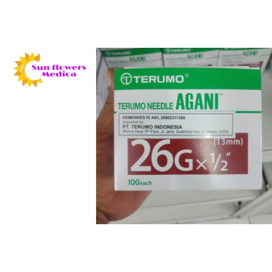Nald 26G Terumo AGANI