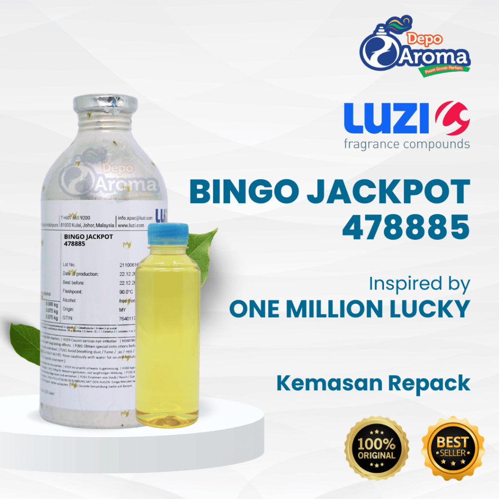 PARFUM BIBIT MURNI - BINGO JACKPOT - REPACKING - LUZI