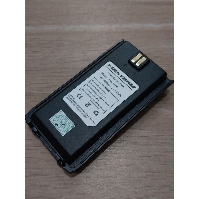 baterai ht FBA 136R 1800mah TYPE C buat scom uv7r pro walkie talkie