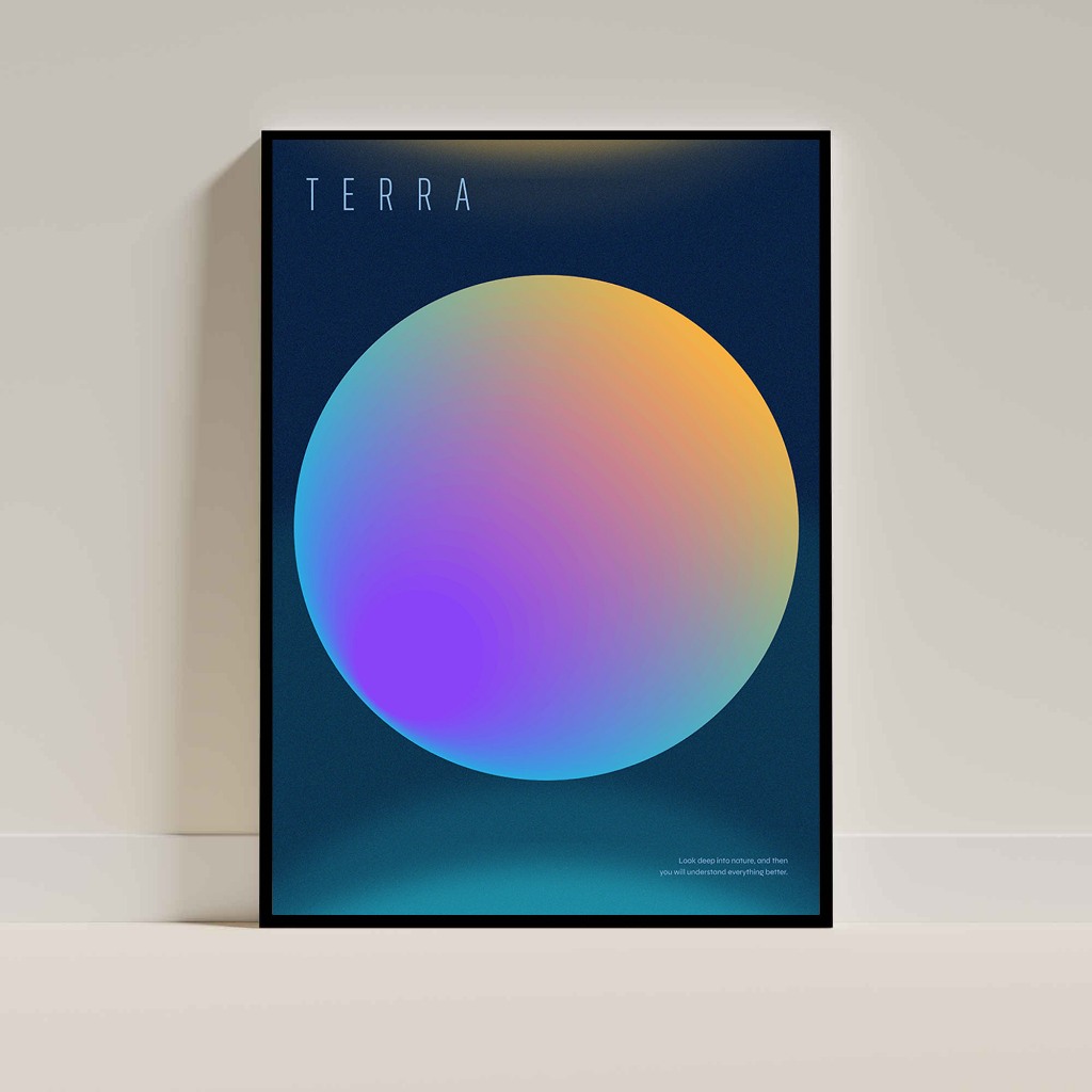Graphic Poster + Frame A2