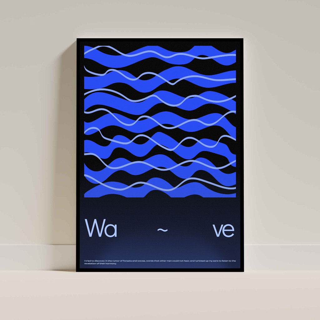 Graphic Poster + Frame A2