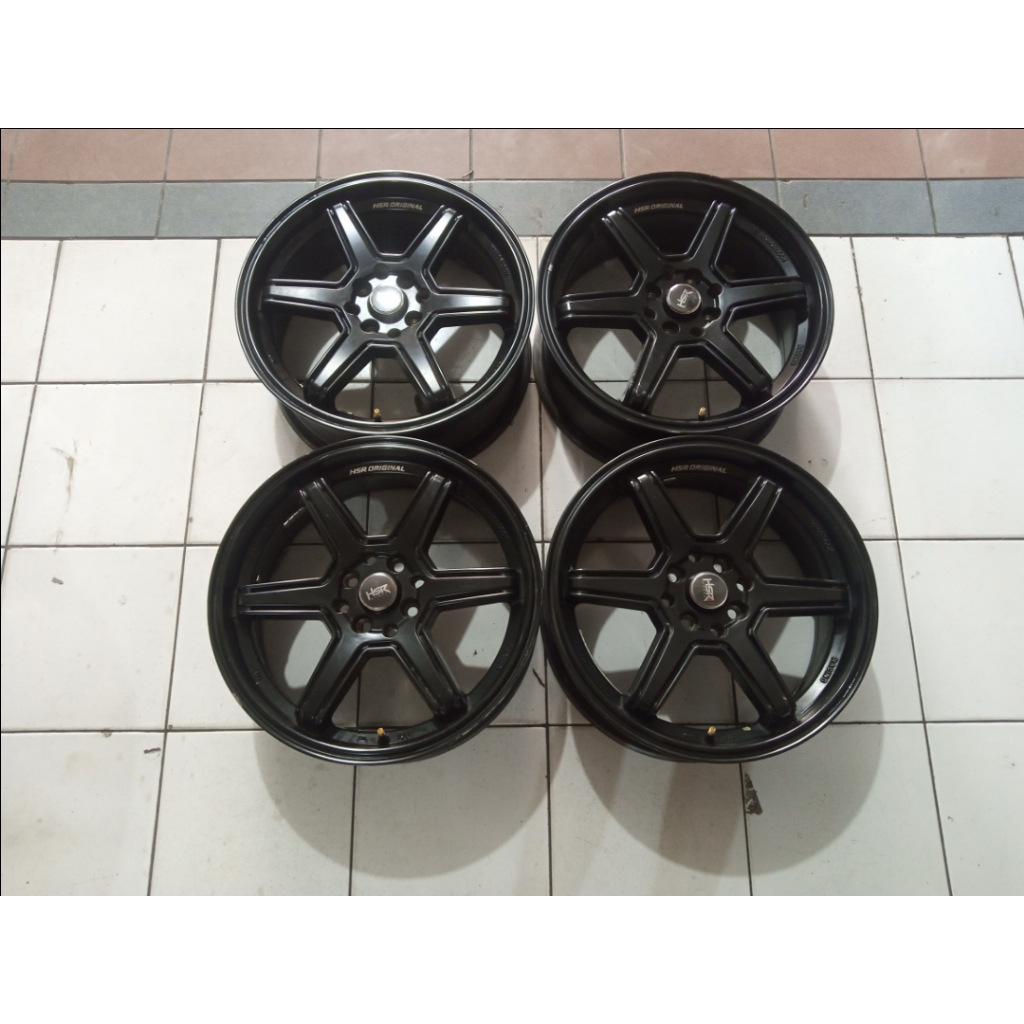 DIJUAL VELG SEKEN RESING HSR MINAS RING 17X7,5 HOLE 4X100/144