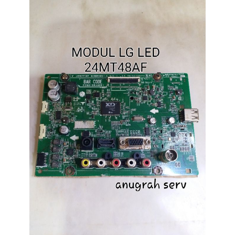 modul tv led lg 24 mt48af lw60b mothrerboard tv led lg24 inch