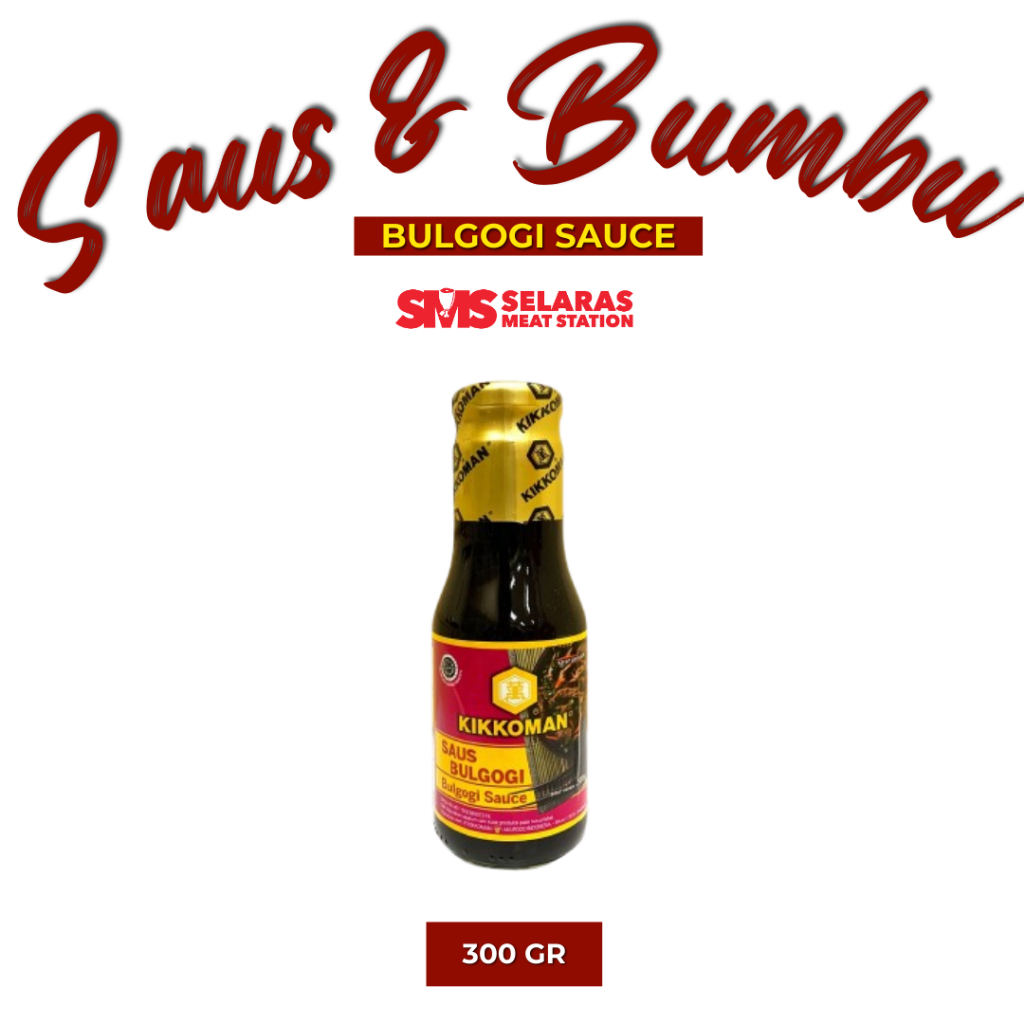 

Kikkoman Bulgogi Sauce 300 gr Tangerang Selatan