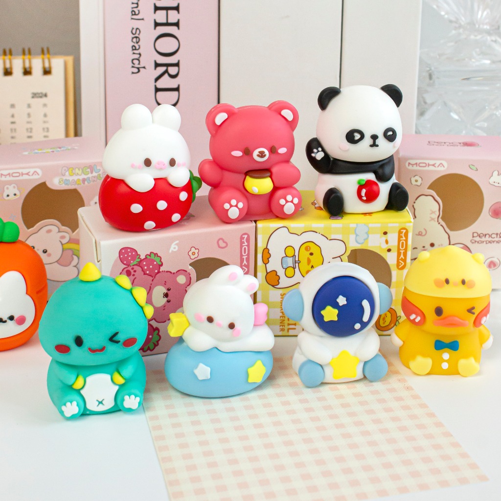 

RAUTAN KARAKTER BONEKA LUCU + BOX / PENGSERUT MOTIF BONEKA LUCU FREEE BOX