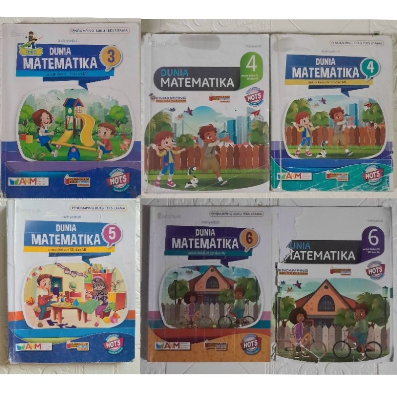 

Buku Dunia Matematika Kelas 3 4 5 6 SD Kurikulum 2013 Platinum