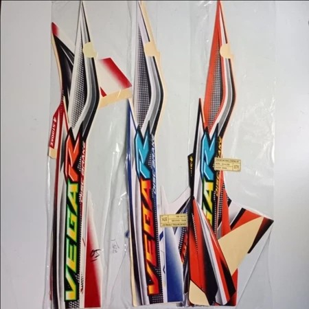 Striping Sticker Yamaha Vega R 2005 Stiker Lis Body Motor Yamaha Vega R 2005 Lawas